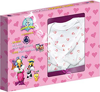Baby Looney Tunes |Volumes 1-2 + Baby Girl Bodysuit |   DVD